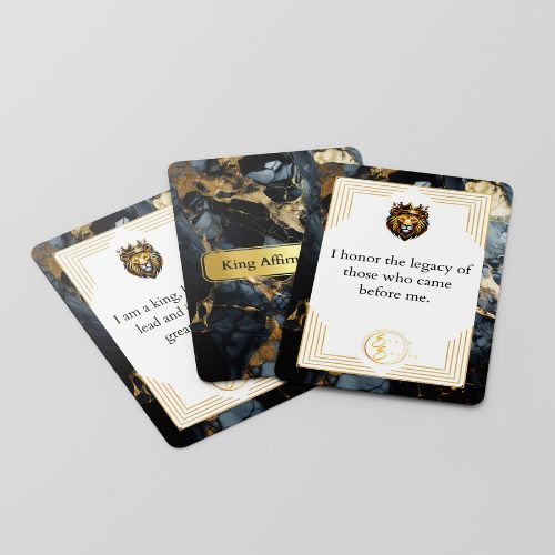 King Affirmation Cards