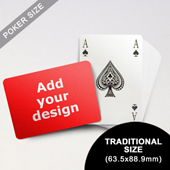 Bridge Style Selection - Custom Poker (Landscape) (63.5 x 88.9mm)