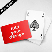 Bridge Index Playing Card – Wide Surface