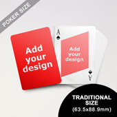 Twist Custom Front and Back Playing Cards (63.5 x 88.9mm)