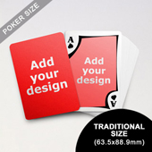 Modern Custom Front and Back Playing Cards (63.5 x 88.9mm)