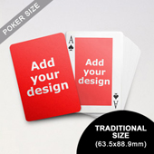 Classic Custom Front and Back Playing Cards (63.5 x 88.9mm)