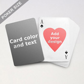 Heart-to-Heart Series - Custom Back Playing Cards