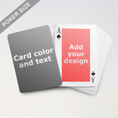 Classic Personalized Both Sides Playing Cards