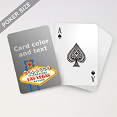 Las Vegas Sign Personalized Playing Cards