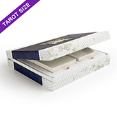 Custom Double Tarot Deck Case (White Tray)