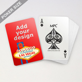 Las Vegas Sign Playing Cards with your Photo