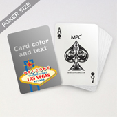 Las Vegas Sign Personalized Playing Cards