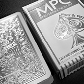 Impressions Foil Silver Back Playing Cards