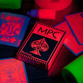 Fluorescent Peach Ed. Playing Cards