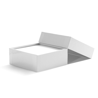 Plain Rigid Box for 96 Large Square Cards