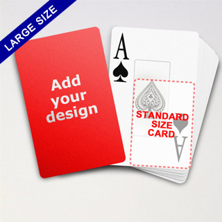 Traditional Giant Size Jumbo Playing Cards 