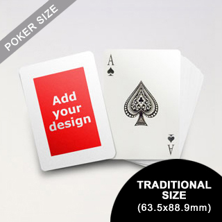 Wide Border Poker Size Cards (63.5 x 88.9mm)