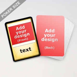 Custom Token Cards Template (Yellow)