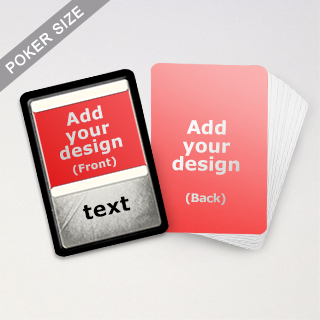 Custom Game Card for Game Designer (Black)