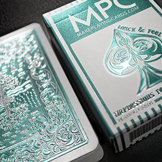 Impressions Foil Mint Back Playing Cards