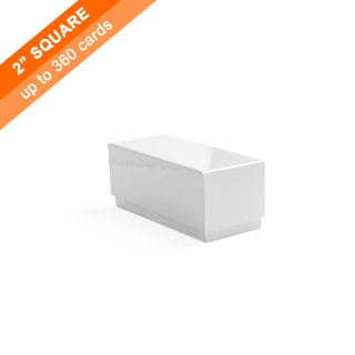 Plain Rigid Box for 360 Small Square Cards