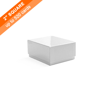Plain Rigid Box for 520 Small Square Cards