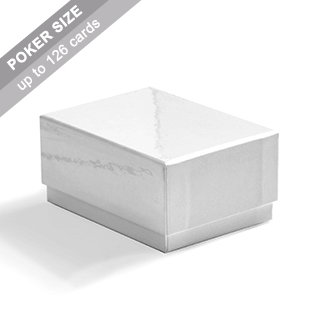 Plain Rigid Box For 126 Poker Cards
