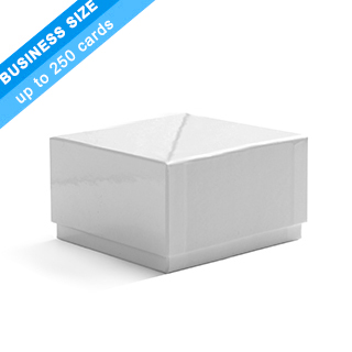 Plain Rigid Box For 250 Business Size Cards
