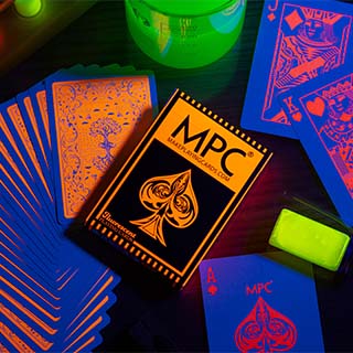 Fluorescent Pumpkin Edition Playing Cards