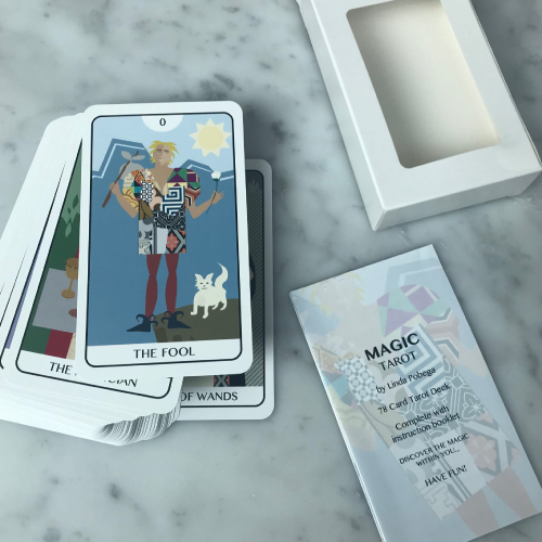 Magic Tarot by Linda Pobega - White window tuck box