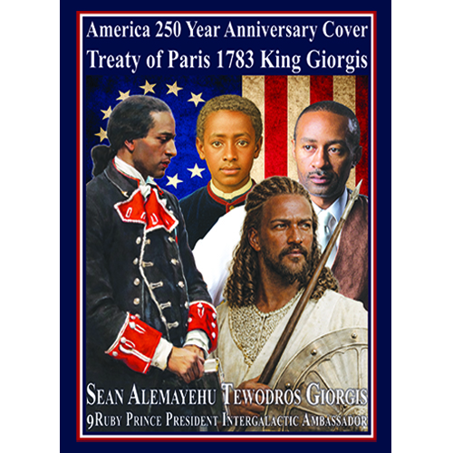 Ancient Heads of Spades Edition I Theme America 250 Year Anniversary Treaty Of Paris King Giorgis By Sean Alemayehu Tewodros Giorgis