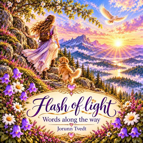 Flash of light. Words along the way. ENGLISH TEXT