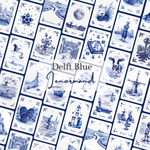 Delft Blue Lenormand