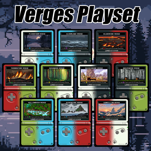 Verge Lands x4 (playset)