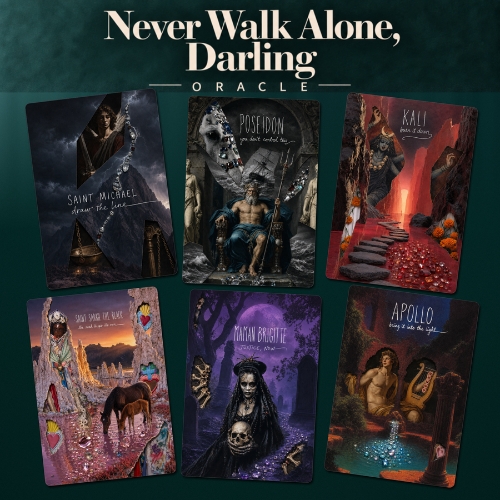 Never walk alone, darling Oracle (S33 superior + w/ white tuck box)