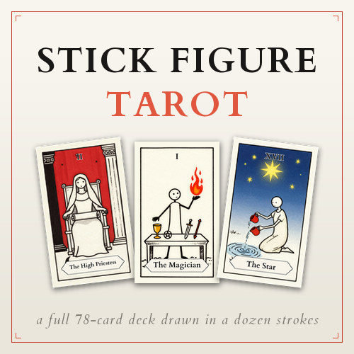 Stick Figure Tarot - Cards Only