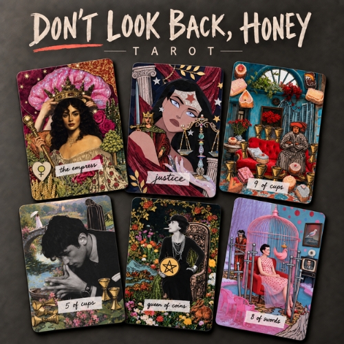 Don't look back, honey Tarot (w/o box + S33 Superior Smooth)