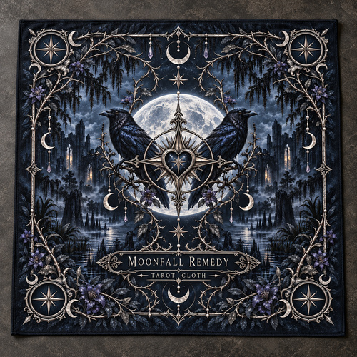 Moonfall Remedy Tarot Cloth Crow