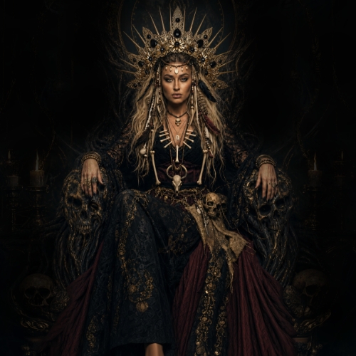 Crowned Huntress Oracle Cards