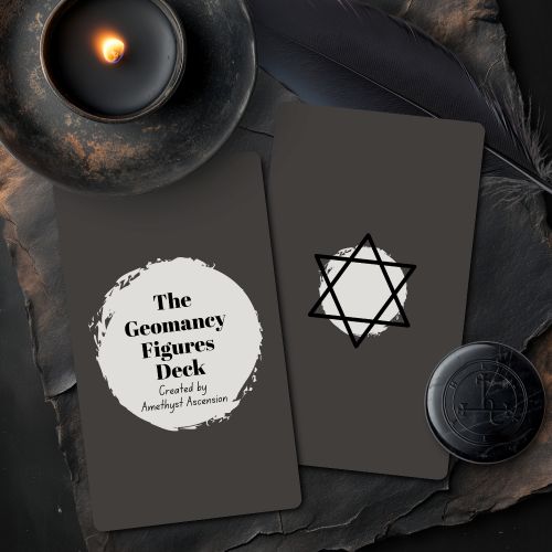 The Geomancy Figures Deck Bridge with box