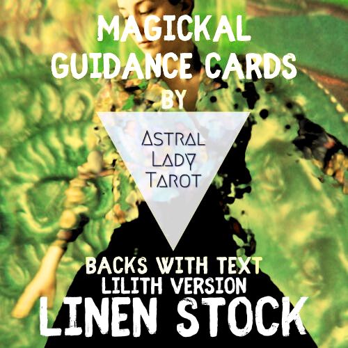 Magickal Guidance Cards LINEN STOCK by Astral Lady Tarot
