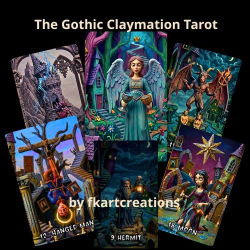 The Gothic Claymation Tarot
