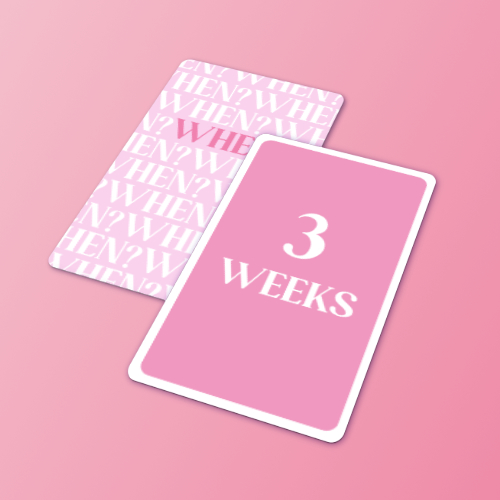 When? (Pink Edition) - Oracle Deck