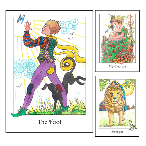 The Little Soul's Party Tarot and Lenormand