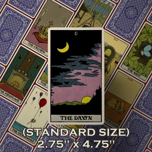 Canuel Oracle Deck with PDF booklet (Standard Tarot Size)