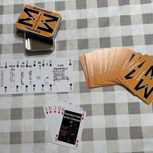 Tin case for M2& Bushcraft Playing Cardsv2