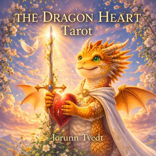 THE DRAGON HEART, Tarot, English text