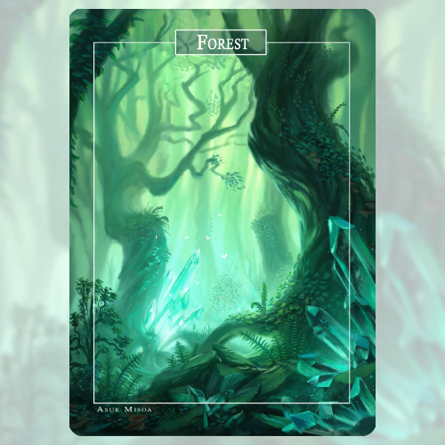 Forest (Pack Of 100 Lands) Cards